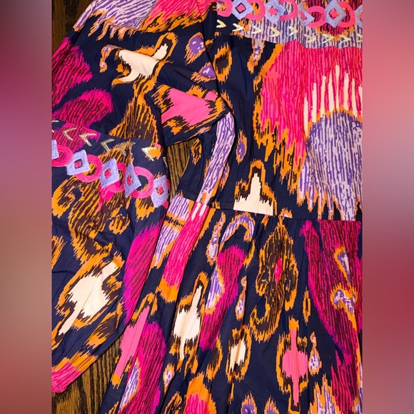 Figue lucie ikat Colorful Geometric Dress xl - Picture 5 of 5